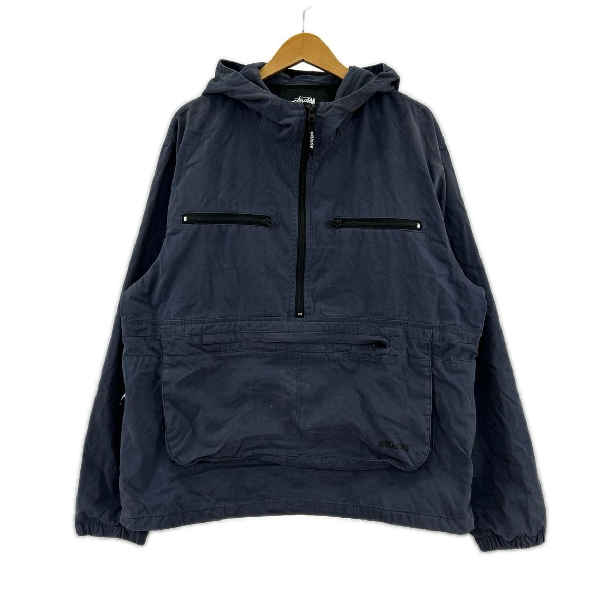 ジャケット ビッグポケットアノラック (L) L ネイビー
