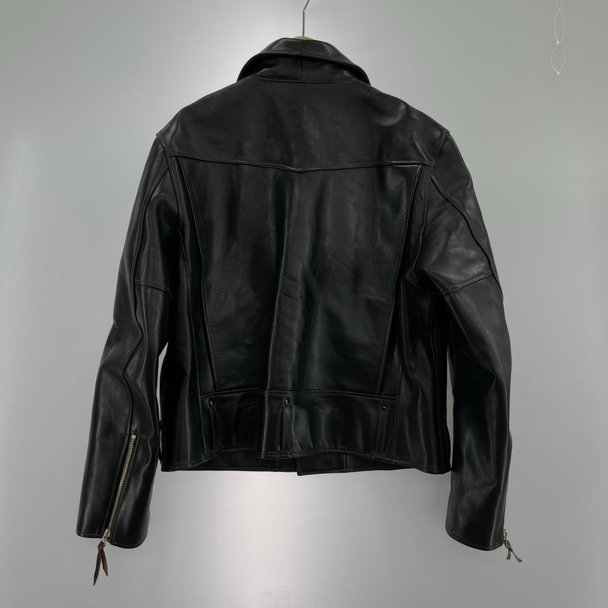 ライダースジャケット Y'2 LEATHER D-Pocket Double Riders 黒 (46) 46 ブラック