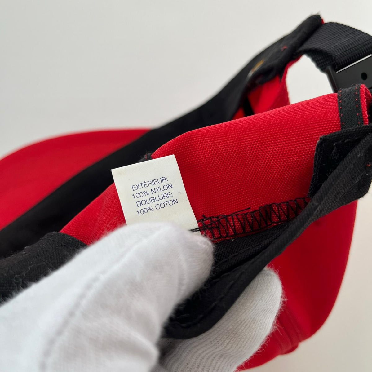 キャップ cordura small box logo cap キャップ レッド