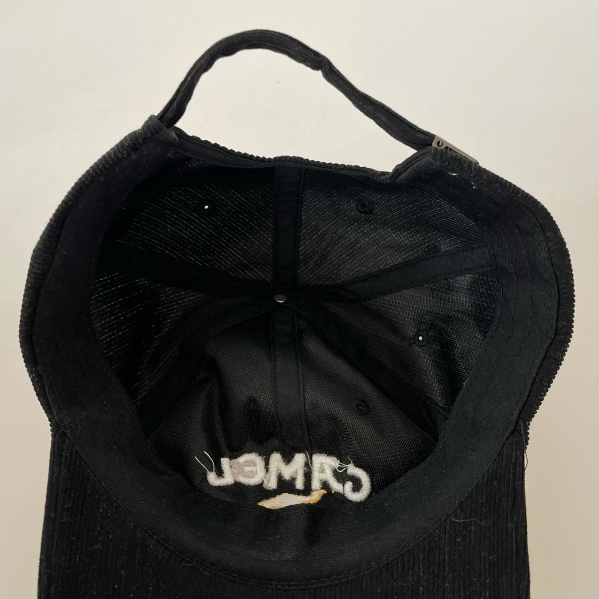 キャップ 90s CAMEL コーデュロイキャップ BLK ブラック