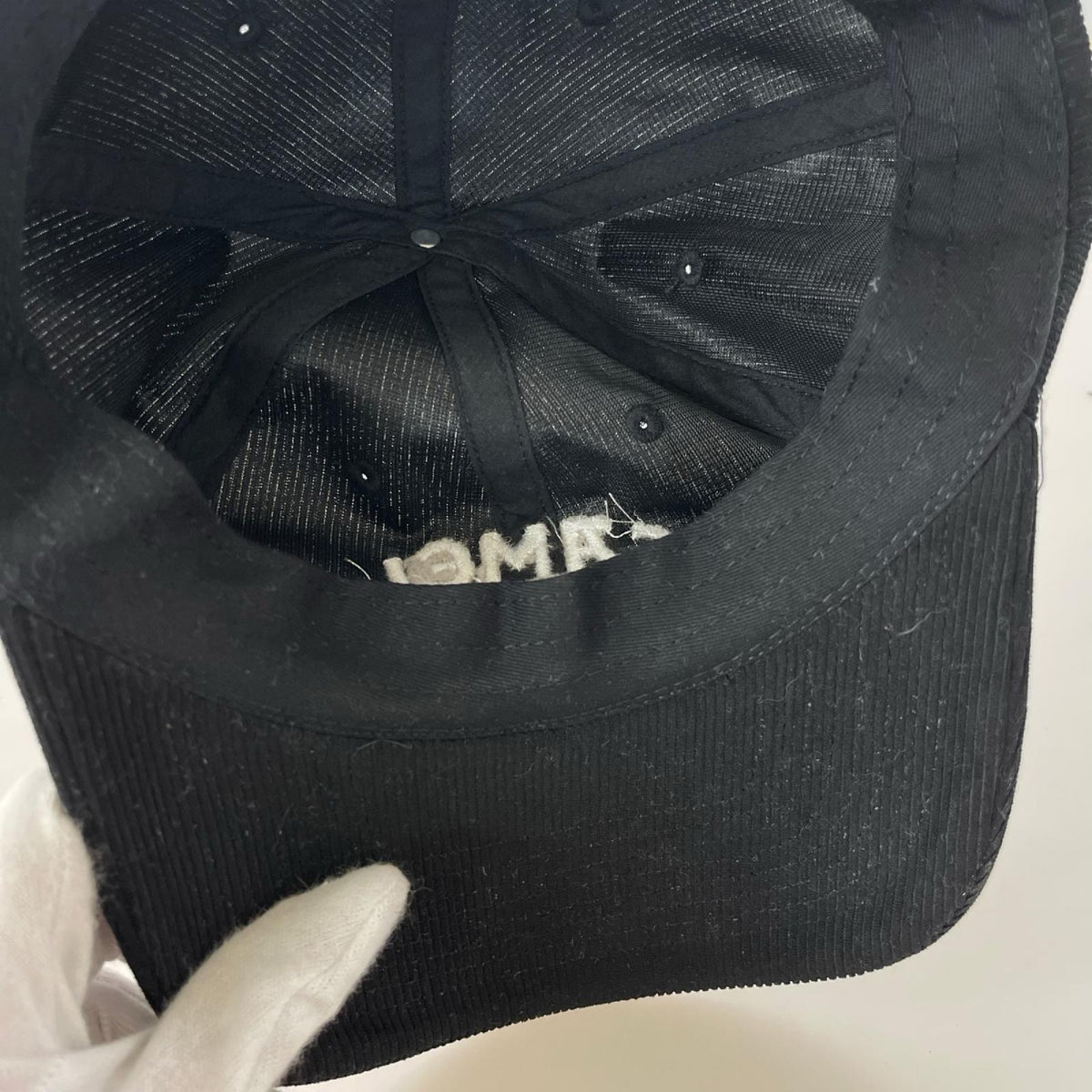 キャップ 90s CAMEL コーデュロイキャップ BLK ブラック