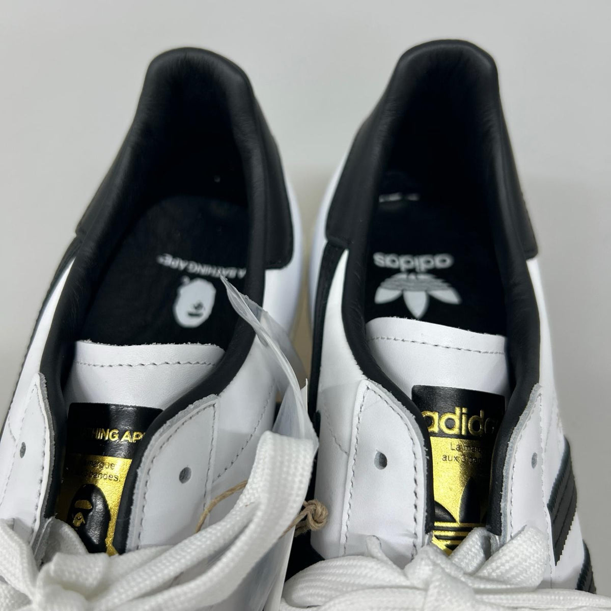スニーカー ×adidas SUPERSTAR 80S BAPE 26.5cm (US8 1/2 UK8 EU43)