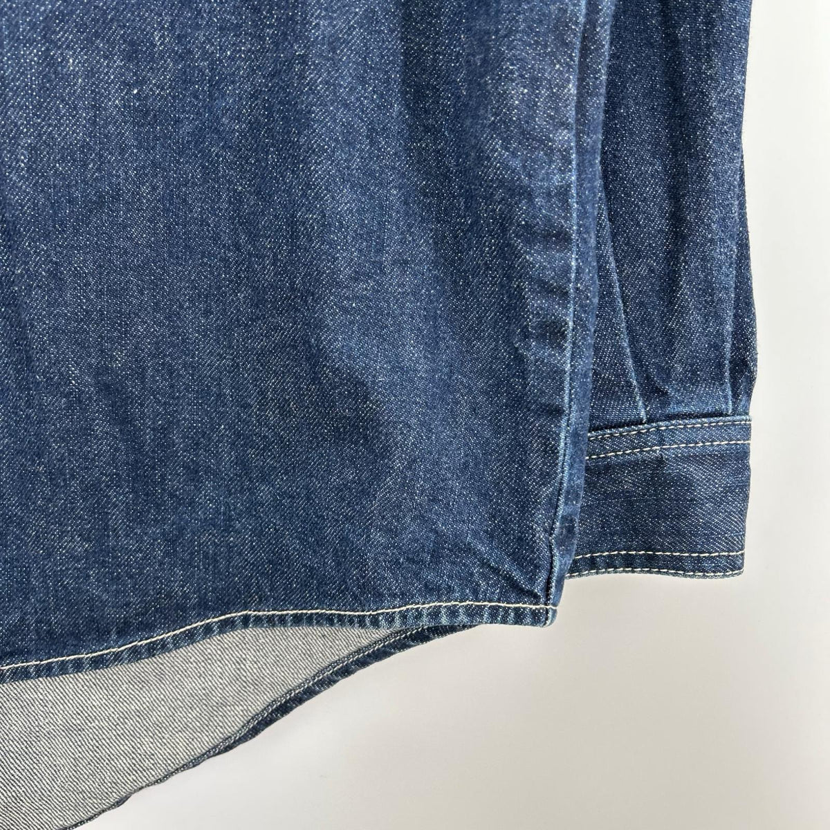 長袖シャツ Denime Regular Collar Shirt 2 ネイビー