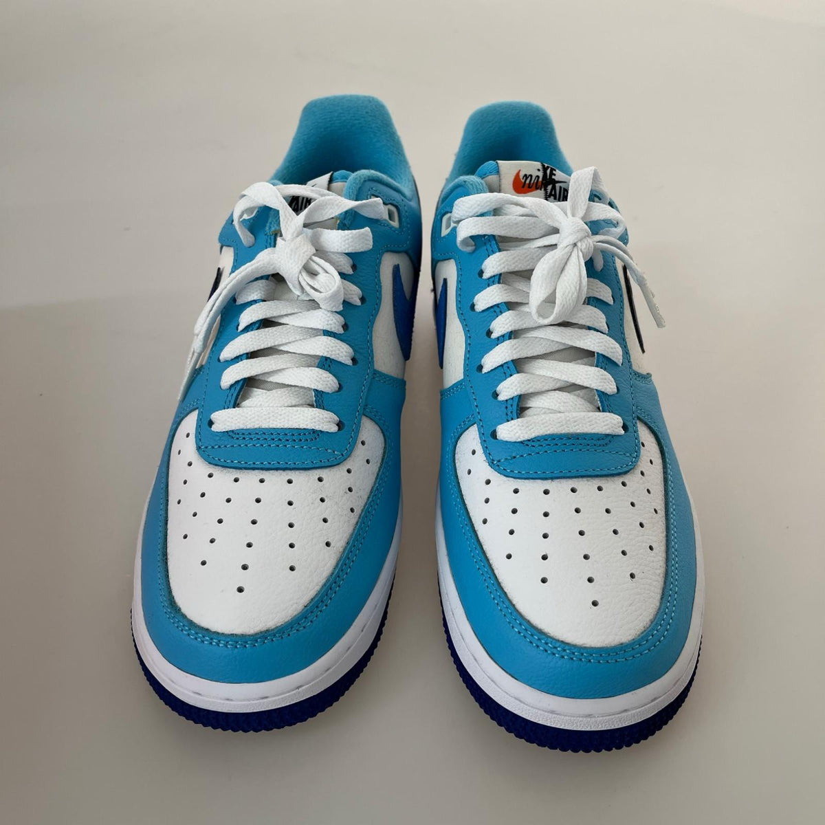 スニーカー AIR FORCE 1 Low Split Light Photo Blue 26.5cm (US8 1/2 UK8 EU43)