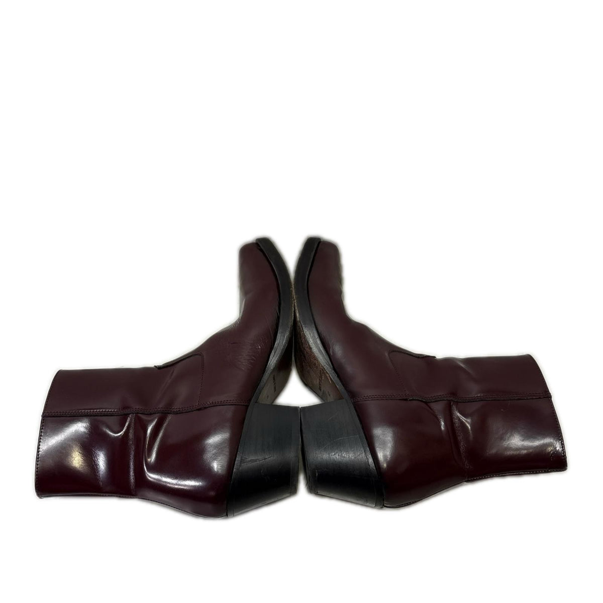 ブーツ ERNEST W.BAKER Western Boots 茶 (42) 26cm (US8 UK7 1/2 EU42) ワインレッド