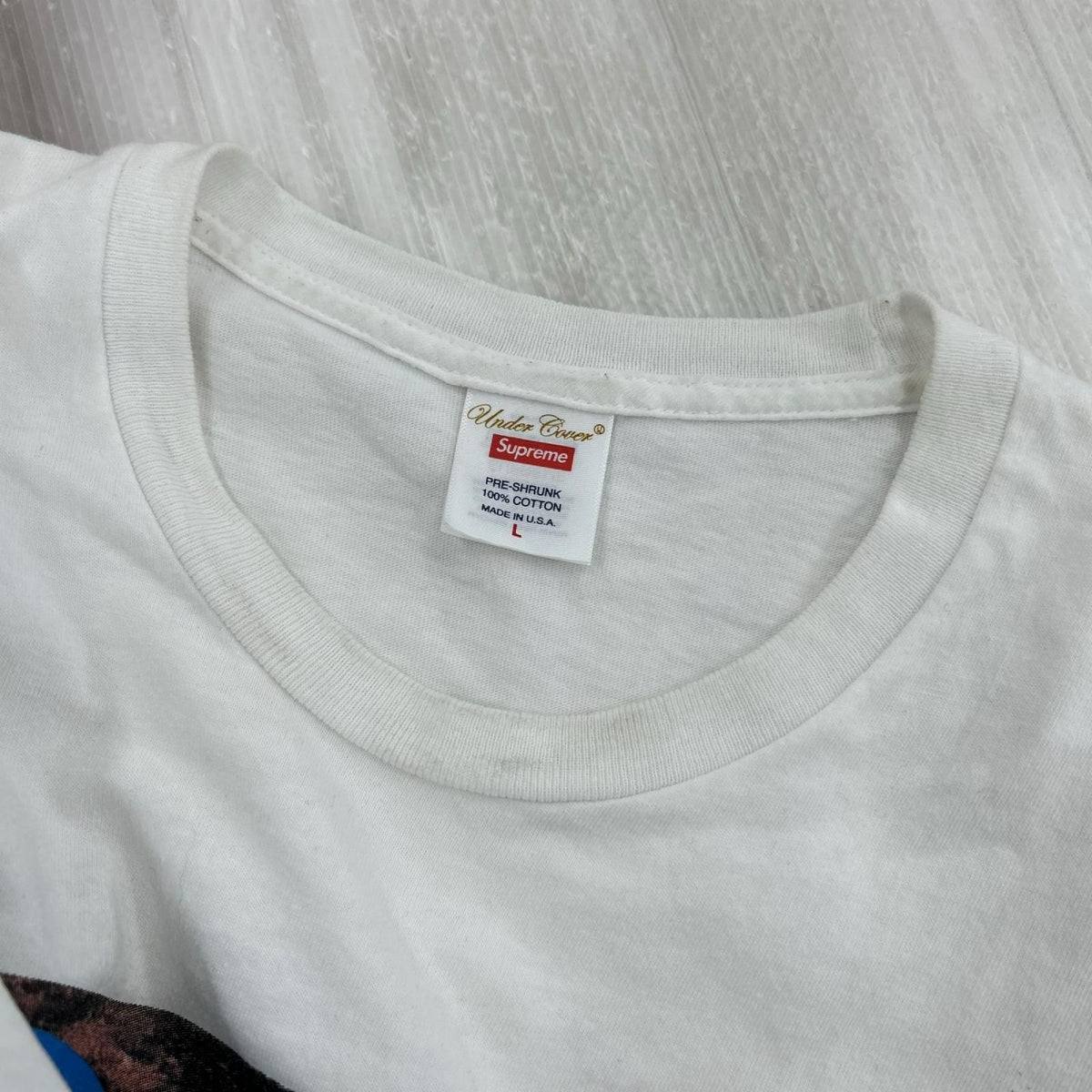 半袖Tシャツ ×UNDERCOVER Face Tee 白 (L) L ホワイト