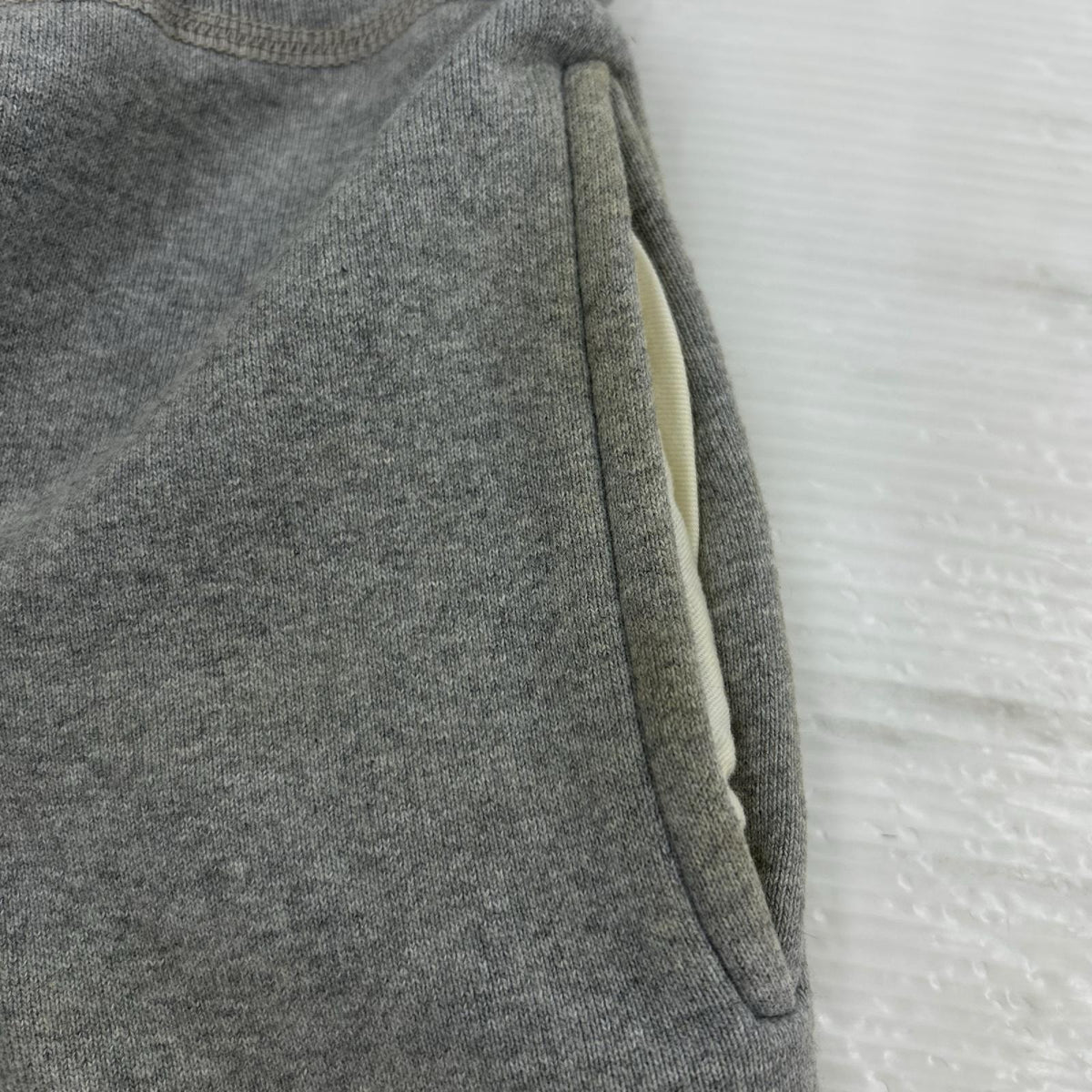 パンツ スウェットパンツ バックポケット グレー (M) M グレー