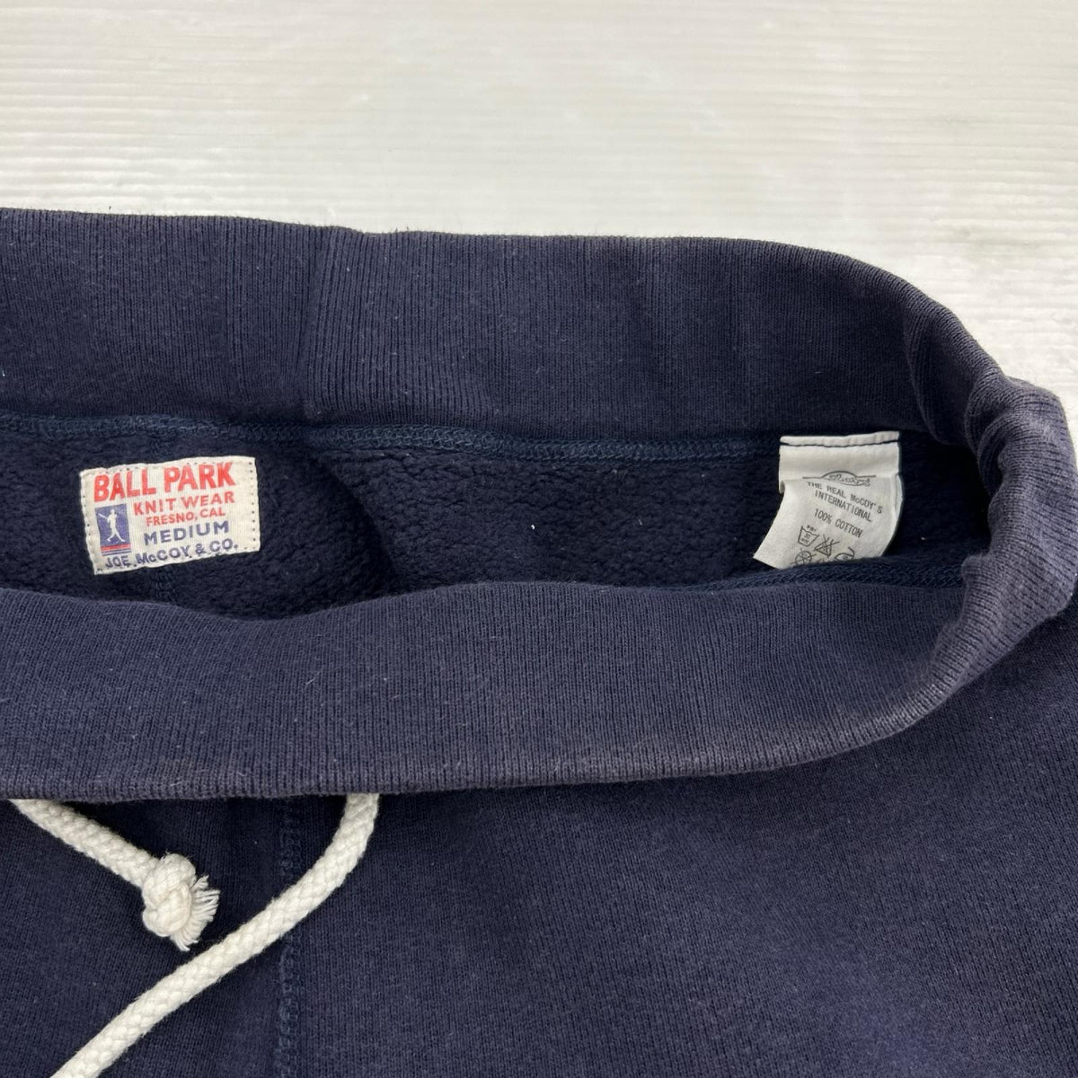 パンツ スウェットパンツ バックポケット 紺 (M) M ネイビー