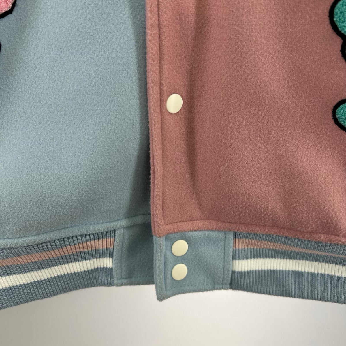 ジャケット GALFY 刺繍 フェイクレザー アーム スタジャン 中型犬 (L) L