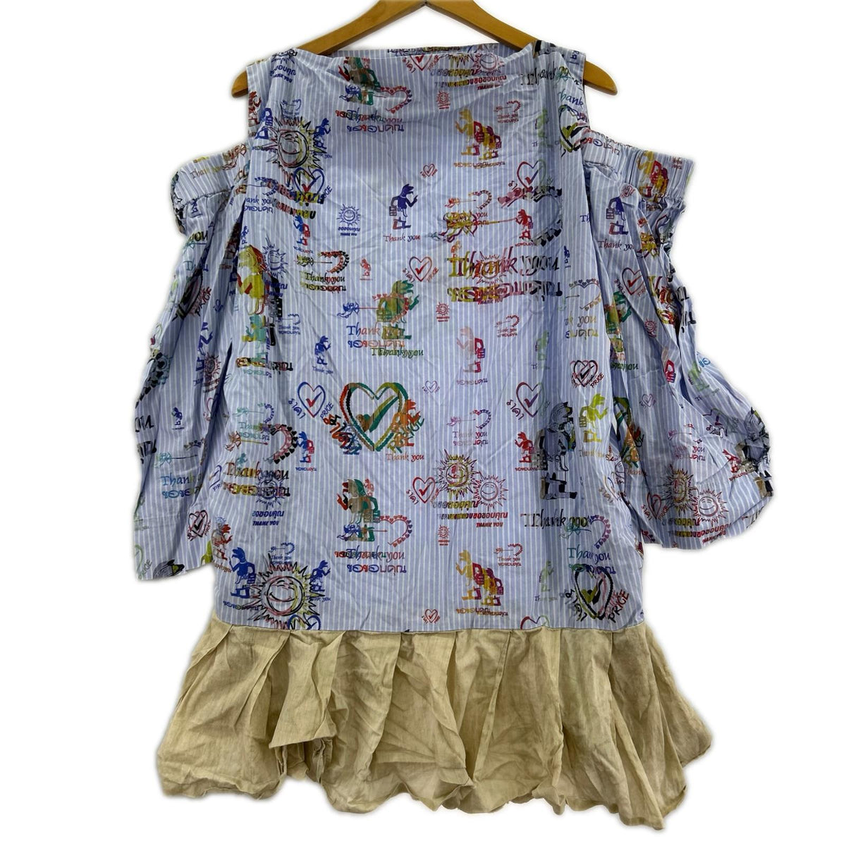ワンピース Vivienne Westwood ANGLOMANIA デザインシャツワンピース 1 マルチ 1 マルチカラー