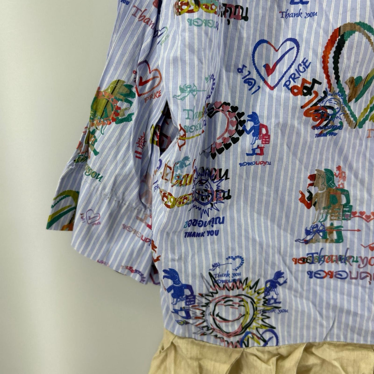 ワンピース Vivienne Westwood ANGLOMANIA デザインシャツワンピース 1 マルチ 1 マルチカラー
