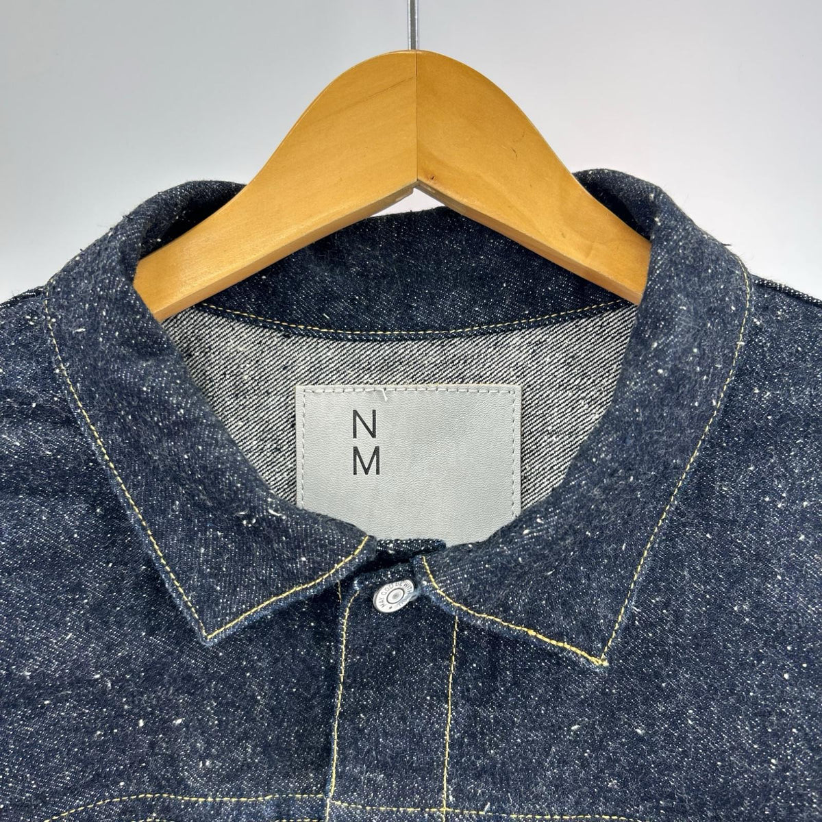 デニムジャケット New manual LV 36’s T-BACK JACKET JK-YY-0005 (F) ネイビー