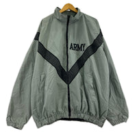 ジャケット US ARMY IPFU トレーニングジャケット (L) L グレー