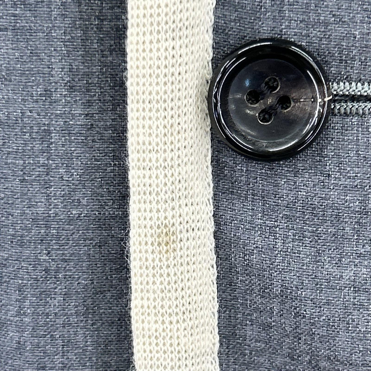ジャケット HOMME PLUS 7分袖テーラードジャケット M グレー