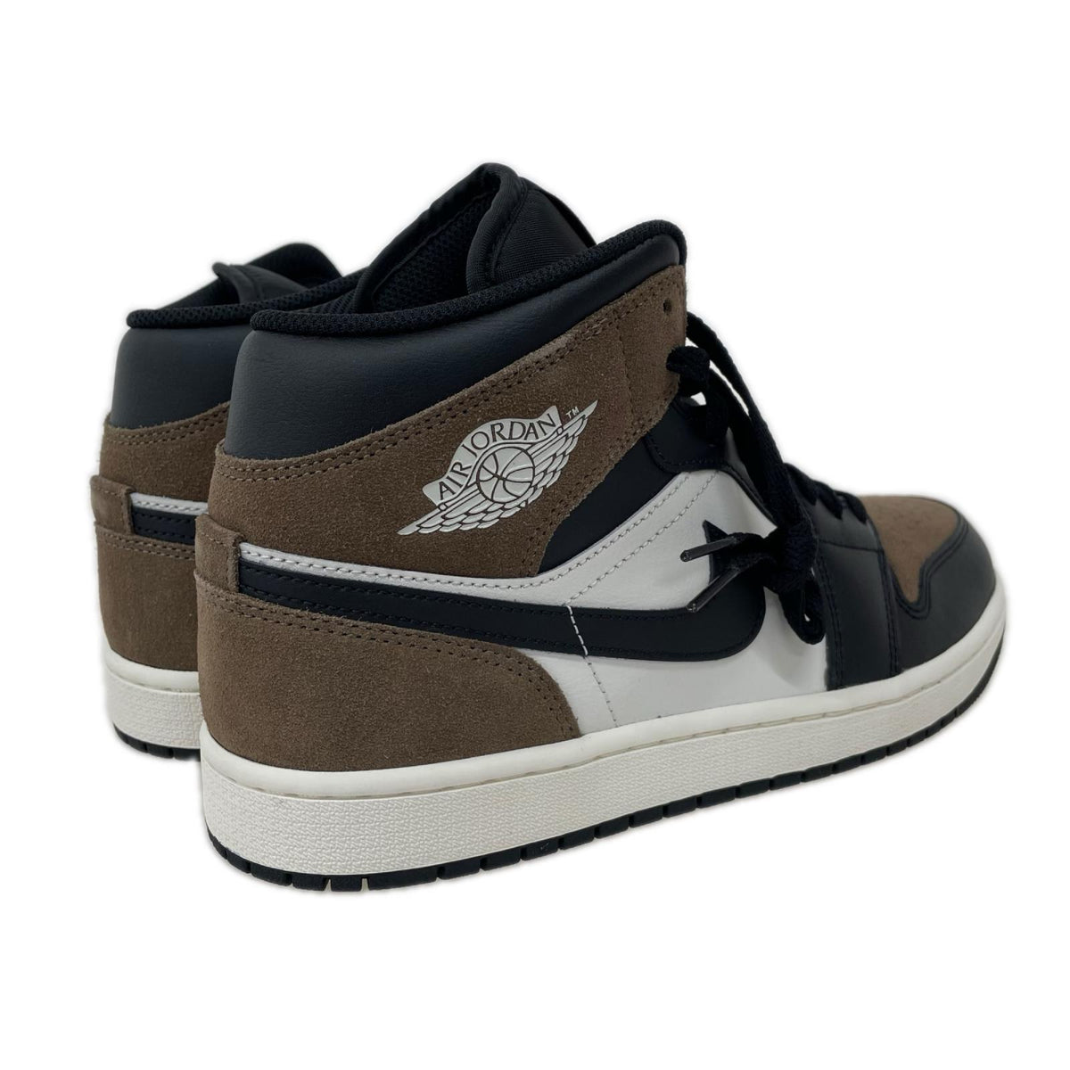 スニーカー Air Jordan 1 Mid Black/Palomino 28cm (US10 UK9 1/2 EU46)