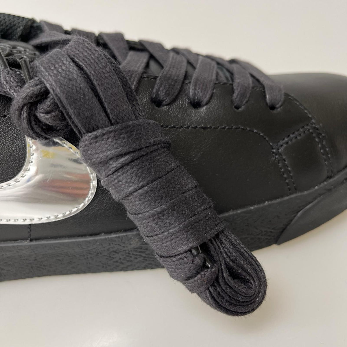 スニーカー ZM BLAZER LOW QS / 26.5cm 26.5cm (US8 1/2 UK8 EU43) ブラック
