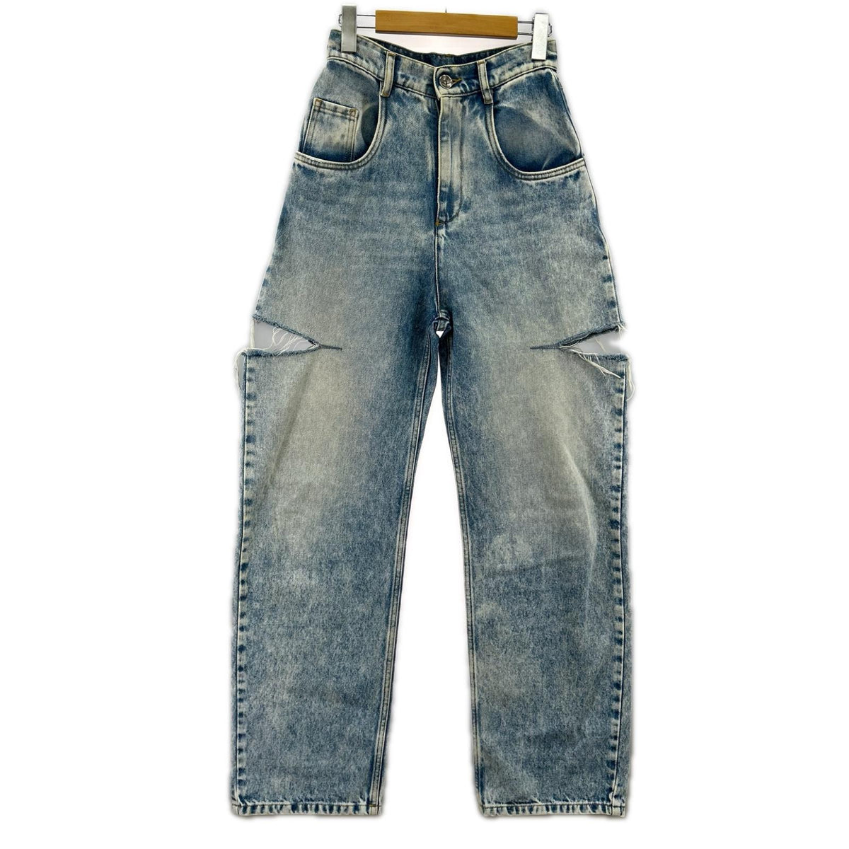 デニムパンツ スラッシュディテール (36) S51LA0051 S30513