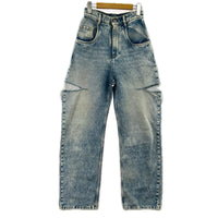 デニムパンツ スラッシュディテール (36) S51LA0051 S30513