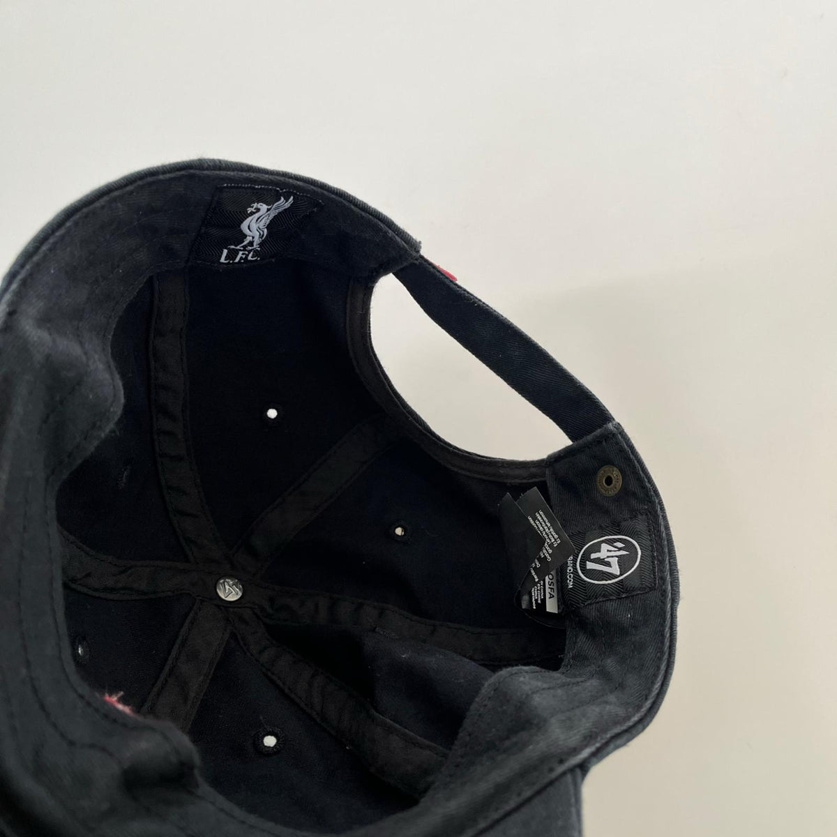 キャップ L47BRAND L.F.C. リヴァプールFC 黒 ブラック