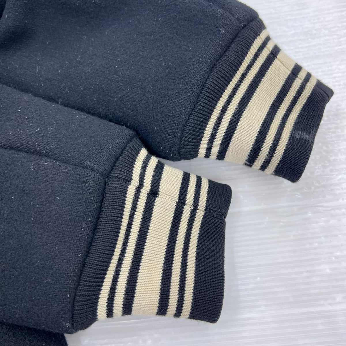 ジャケット MELTON WARMUP JACKET/ブラック 38