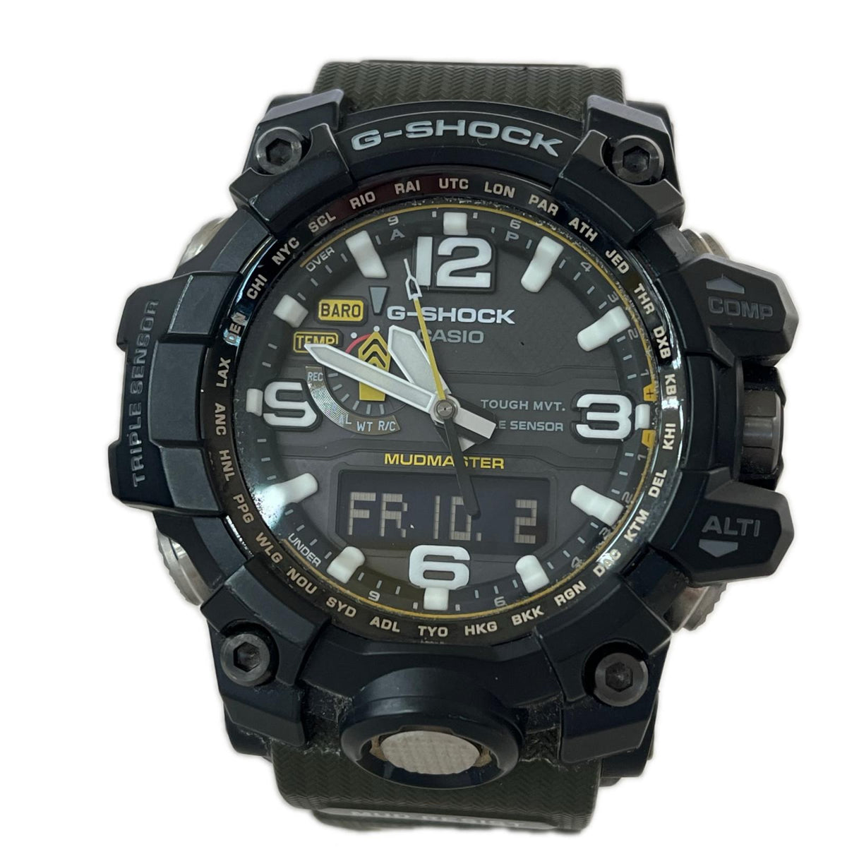 腕時計 MASTER OF G MUDMASTER ブラック