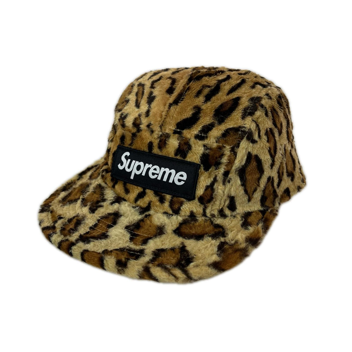 キャップ Supreme×GOODENOUGH 25SS Crushed Rayon Camp Cap LEOPARD