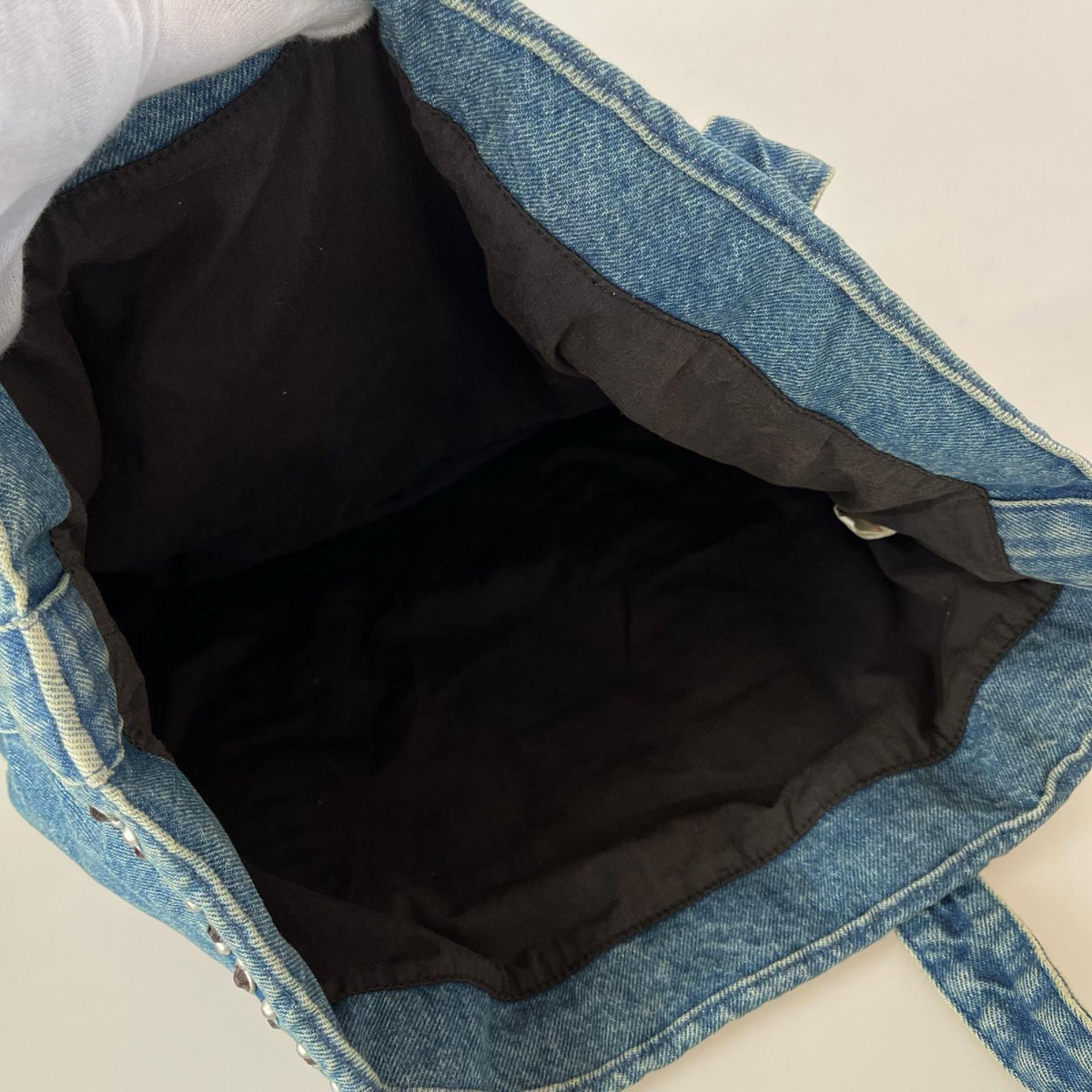 その他バッグ xb.b. Simon 25SS Denim Tote Bag ブルー