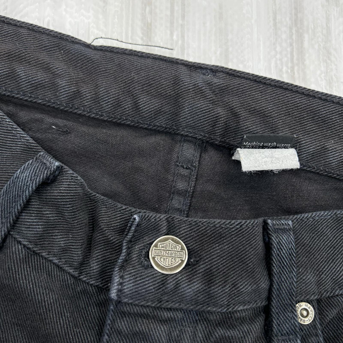 デニムパンツ USA製ORIGINAL TRADITIONAL FIT JEANS/ブラック ブラック