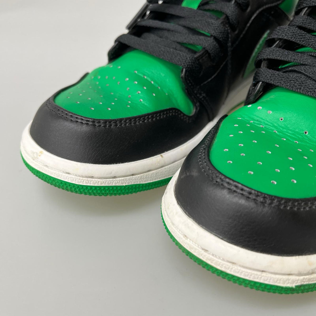 スニーカー AIR JORDAN 1 LOW GREEN 25.0cm 25cm (US7 UK6 1/2 EU40)
