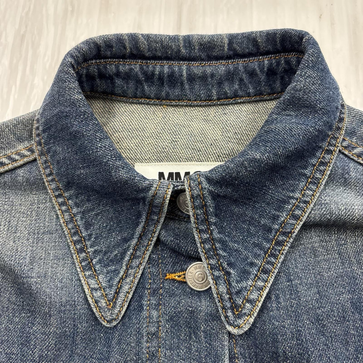 デニムジャケット 18SS ロングシャツワンピース 38 38 ブルー