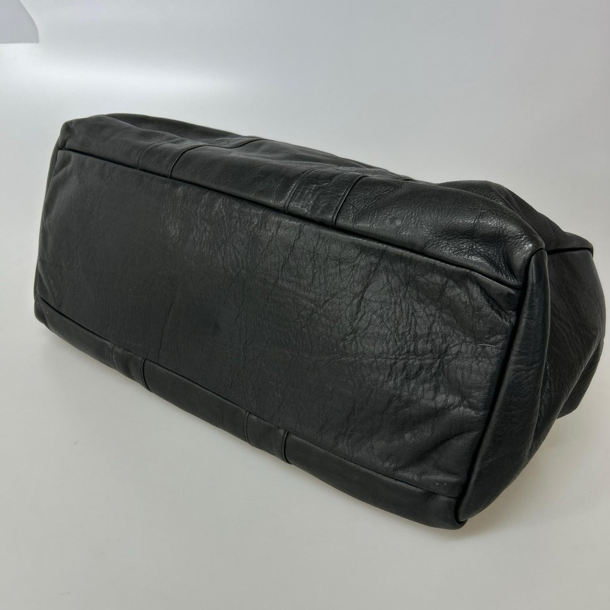 その他バッグ レザーボストンバッグ ブラック