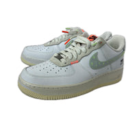 スニーカー AIR FORCE 1 Just Stitch It 27.5cm 27cm (US9 UK8 1/2 EU44) ホワイト
