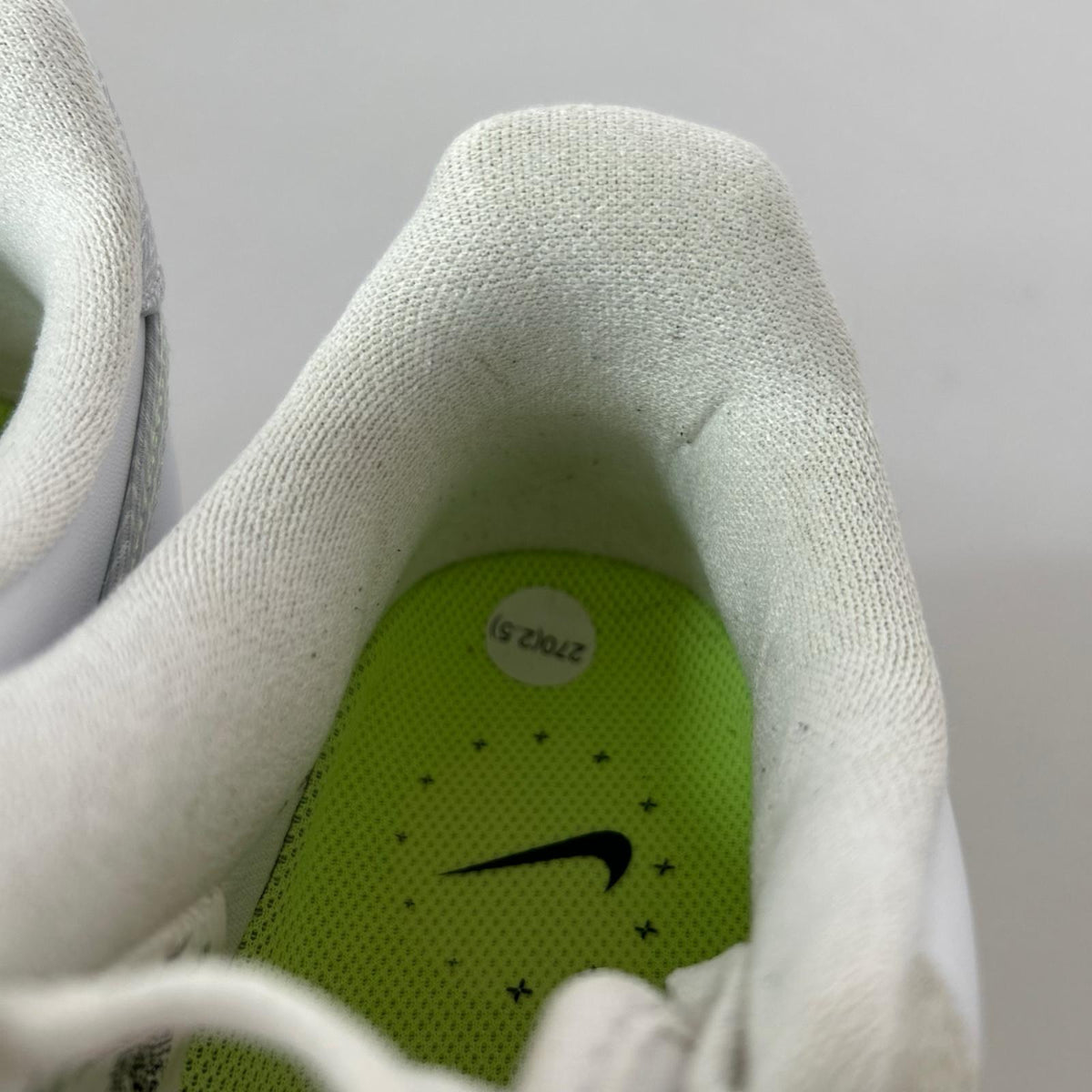 スニーカー AIR FORCE 1 Just Stitch It 27.5cm 27cm (US9 UK8 1/2 EU44) ホワイト