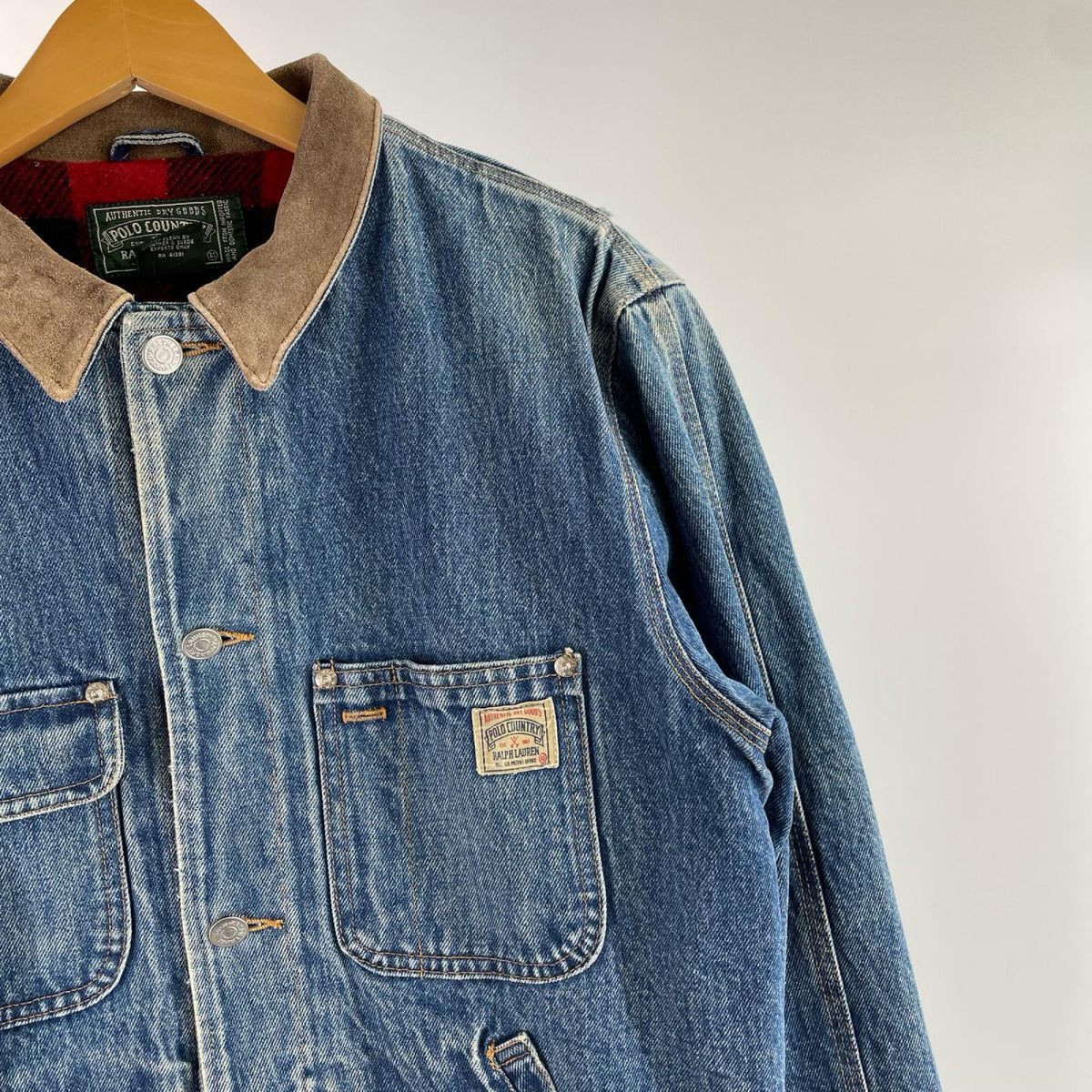 ジャケット POLO COUNTRY デニムジャケット XL ブルー