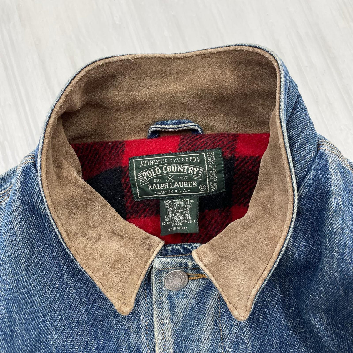 ジャケット POLO COUNTRY デニムジャケット XL ブルー