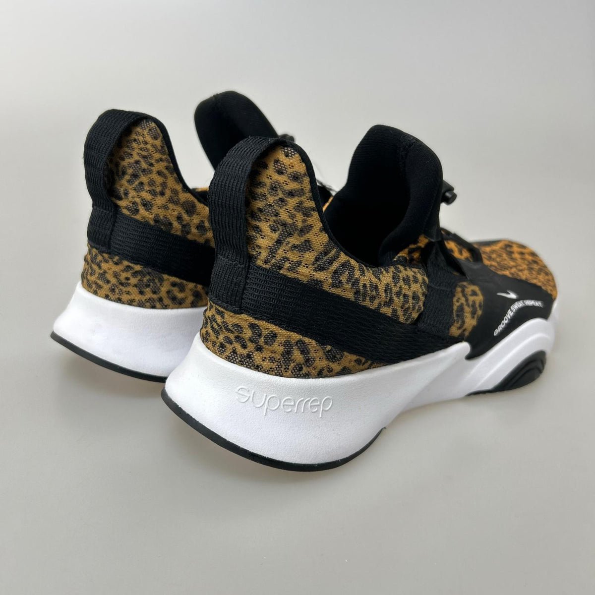 スニーカー SuperRep Groove Leopard (24.0) 24 ブラック