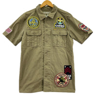 半袖シャツ Military SS Shirt M KHK M