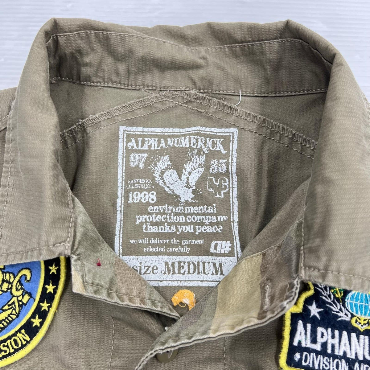 半袖シャツ Military SS Shirt M KHK M