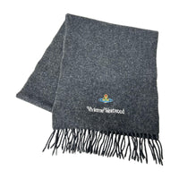 その他アクセサリー アクセサリーズ オーブロゴ マフラー ダークグレー ブラック