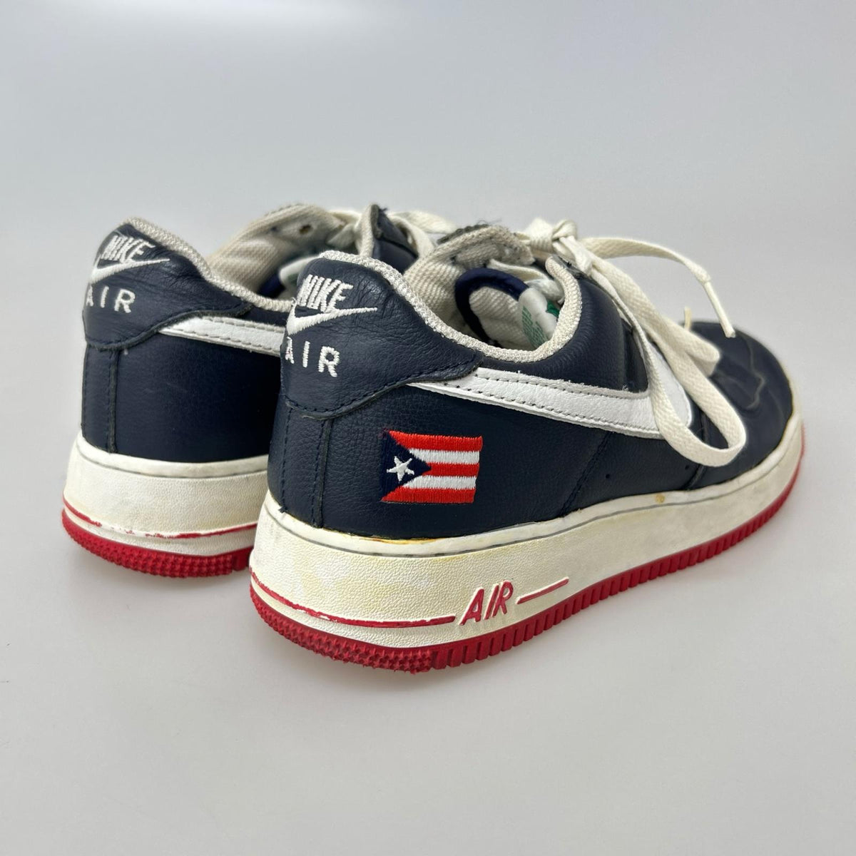 スニーカー AIR FORCE 1 LOW Puerto Rico 3 27.5cm 27.5cm (US9 1/2 UK9 EU45) ネイビー