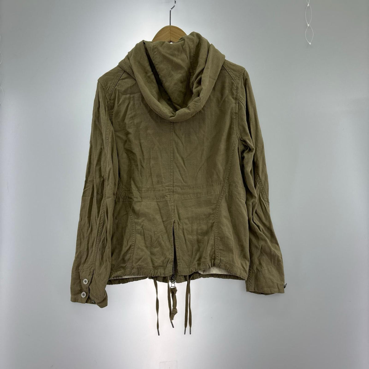 パーカー NATURAL VINTAGE GOA/Wジップ/ベージュ ベージュ