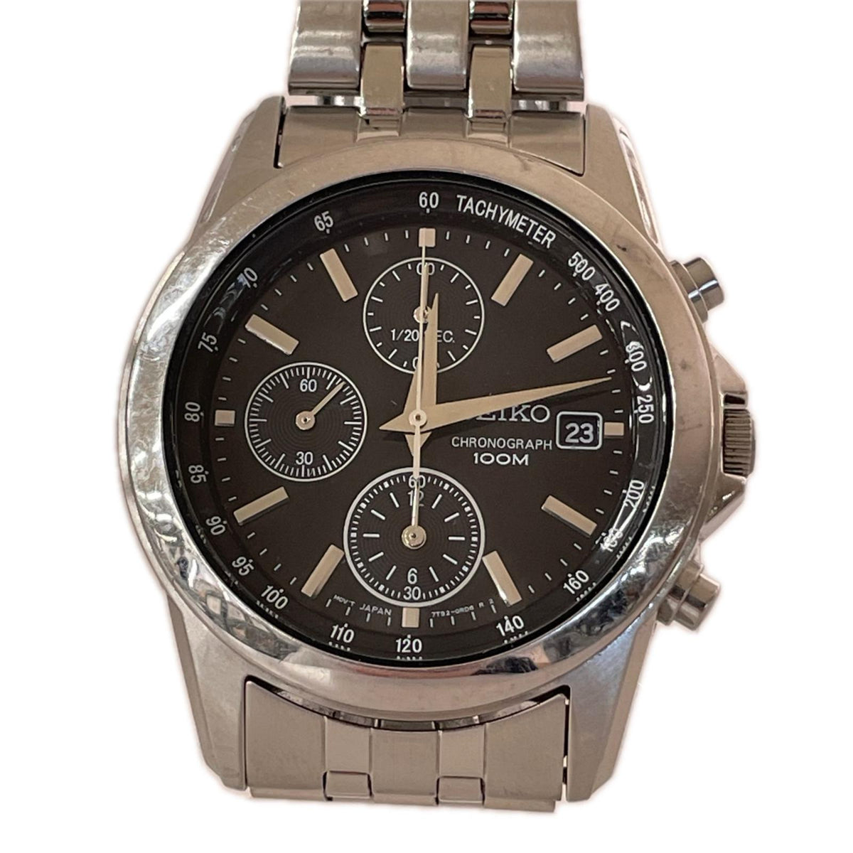 腕時計 7T92-0LH0 クォーツ シルバー
