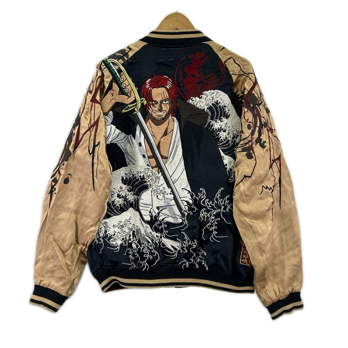 ジャケット 絡繰魂×ONE PIECE リバーシブル シャンクス(XL) ブラック