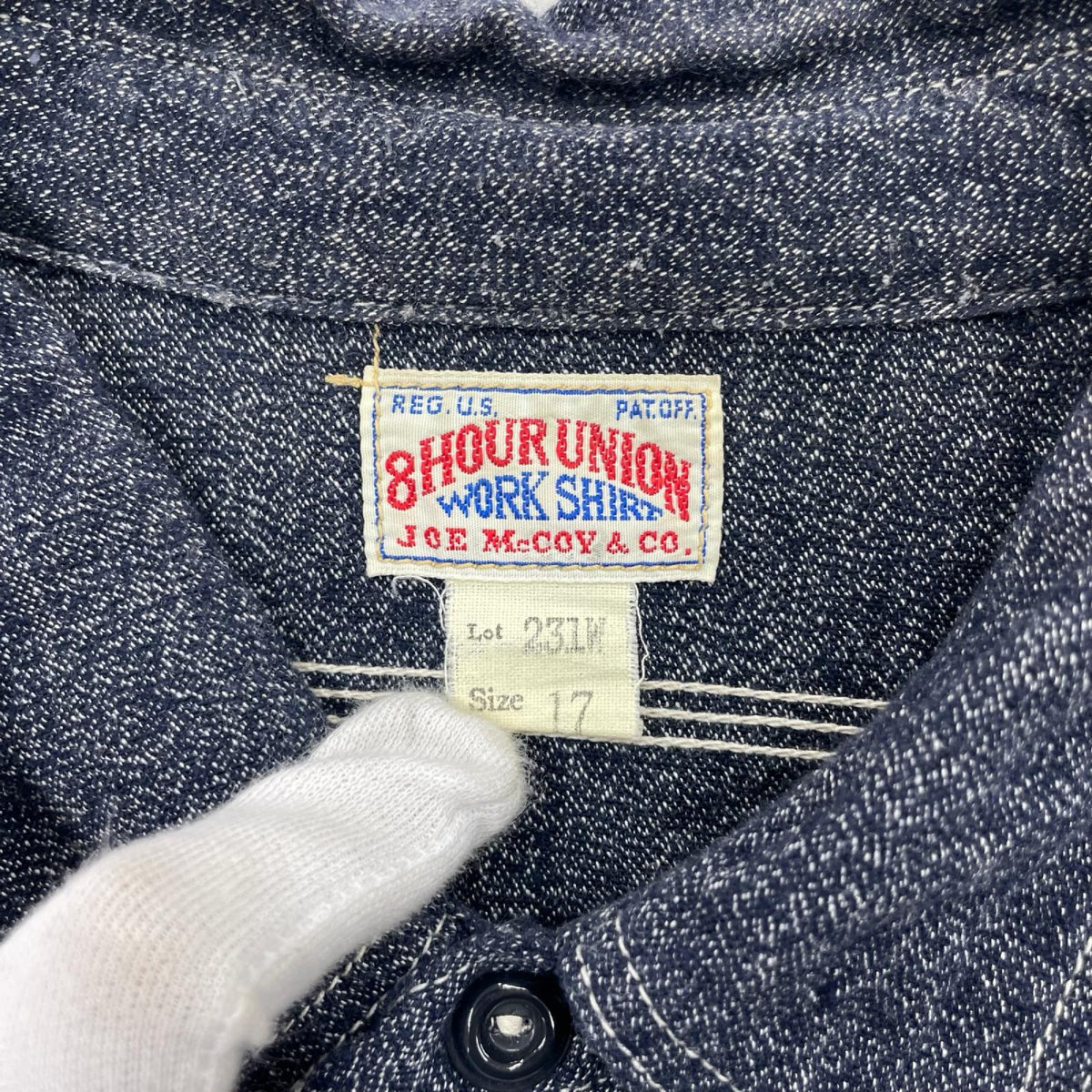 長袖シャツ 8 HOUR UNION L/S シャツ ネイビー ブルー