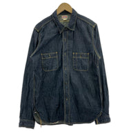 長袖シャツ 8 HOUR UNION デニムシャツ SIZE:17 ネイビー