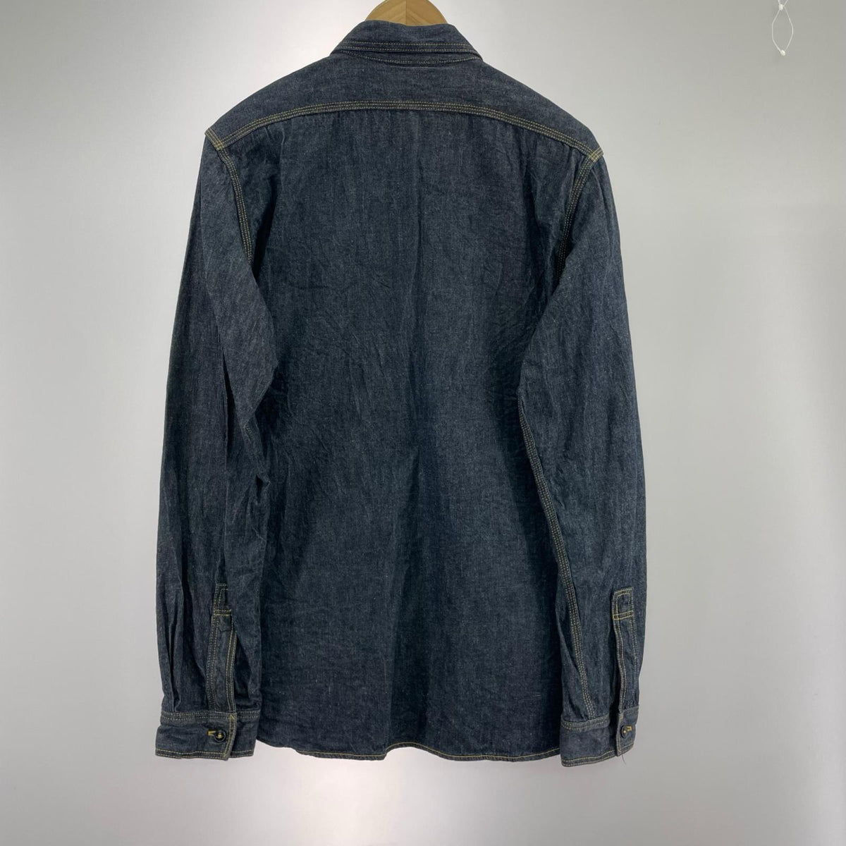 長袖シャツ 8 HOUR UNION デニムシャツ SIZE:17 ネイビー