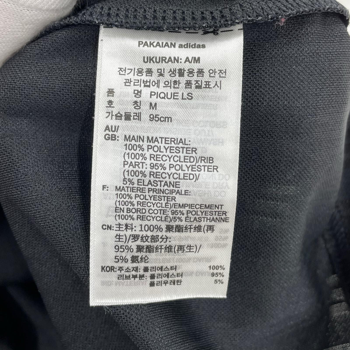 長袖Tシャツ Pique L/S Shirt L ブラック