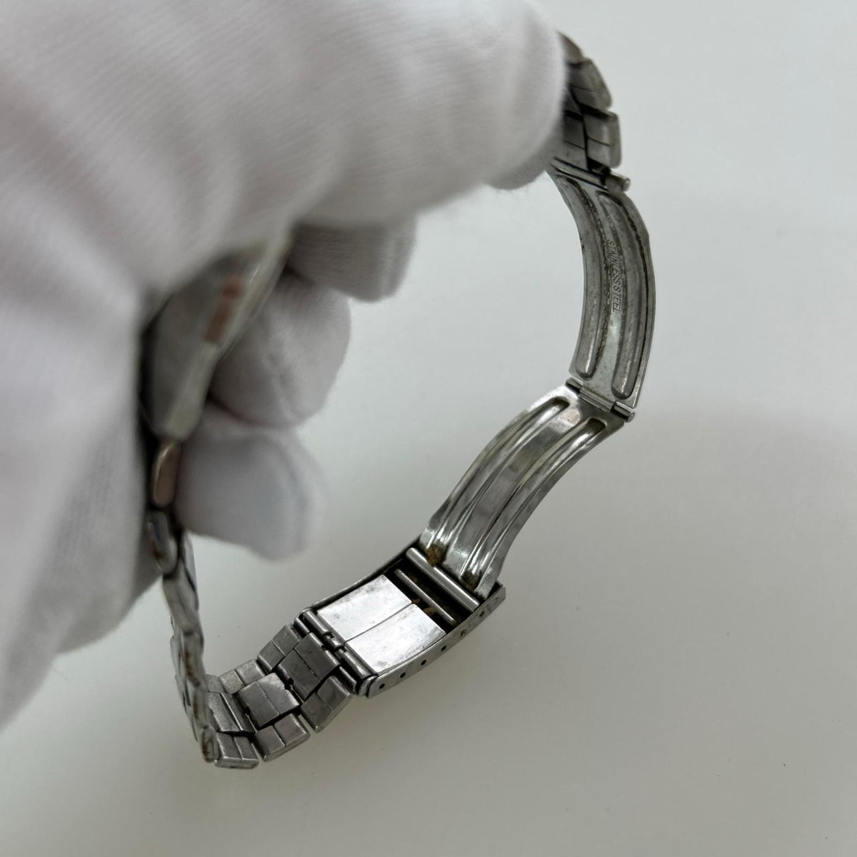 腕時計 SEIKO 5 ACTUS 自動巻き 6106-8670 シルバー