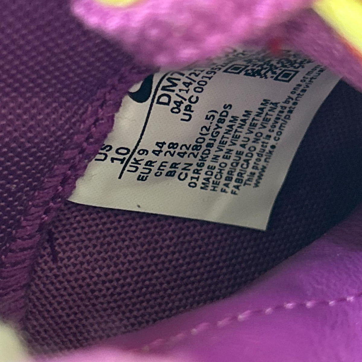 スニーカー BLAZER LOW 28.0 DM7901-500 パープル 28cm (US10 UK9 1/2 EU46) パープル