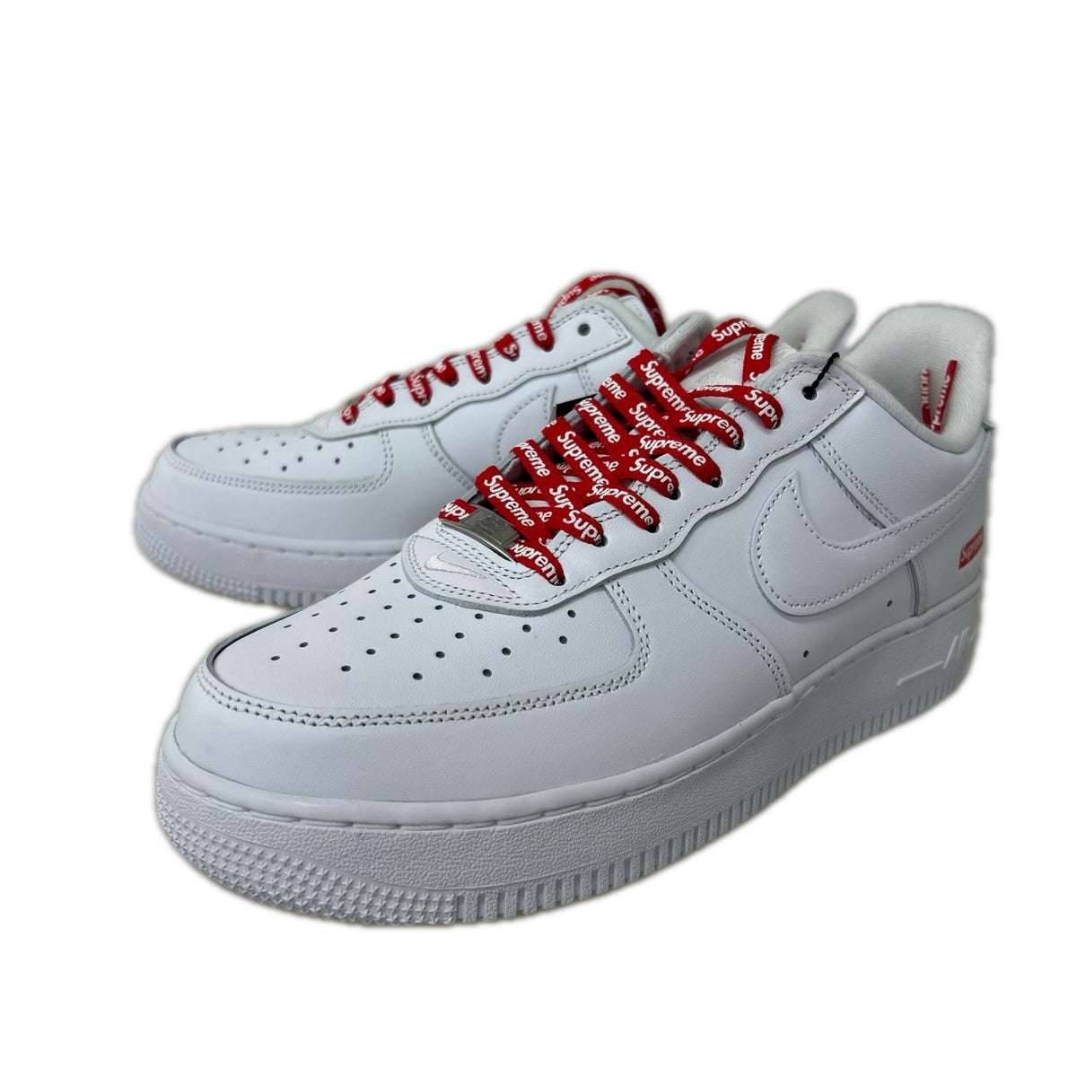 スニーカー Supreme × Nike Air Force 1 Low "White" 26.5cm (US8 1/2 UK8 EU43) ホワイト